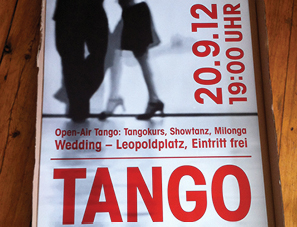 PLAKAT Tango im September
